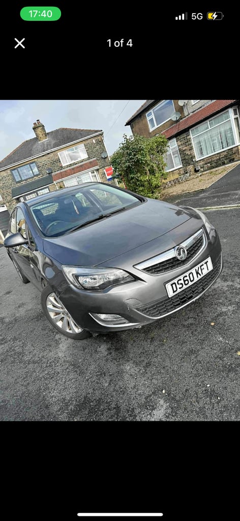 Vauxhall, ASTRA, Hatchback, 2010, Manual, 1398 (cc), 5 doors