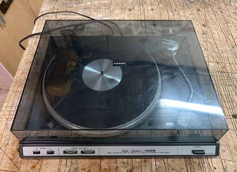 Vintage Fisher Studio Standard MT-6310 Belt Drive Turntable