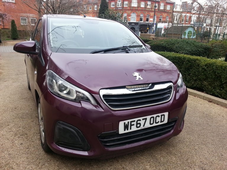  2017 (67) Peugeot, 108 Active, Petrol, Manual, 998 (cc), 5 doors Hatchback