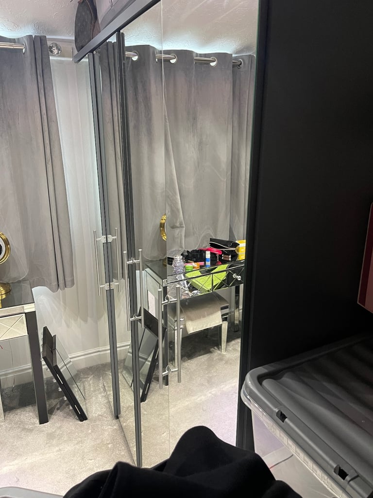 Mirrored wardrobe (from Very)