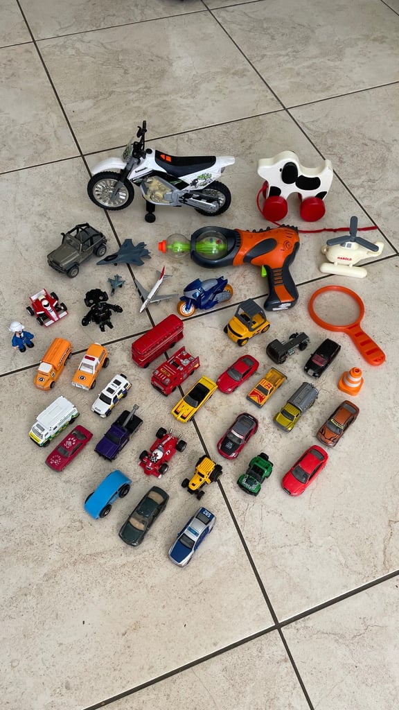 image for Toy Bundle, Cars, Motorbikes, Planes etc