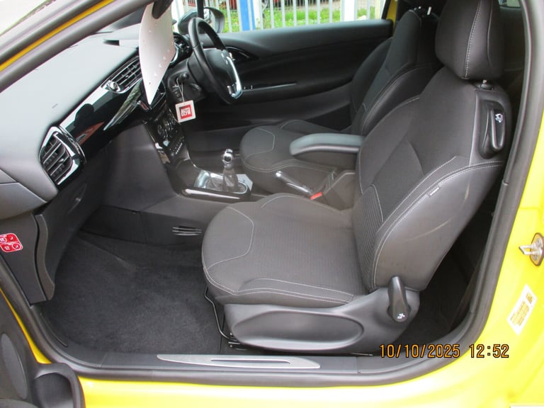 2012 Citroen DS3 1.6 VTi 16V DStyle Plus 3dr HATCHBACK Petrol Manual