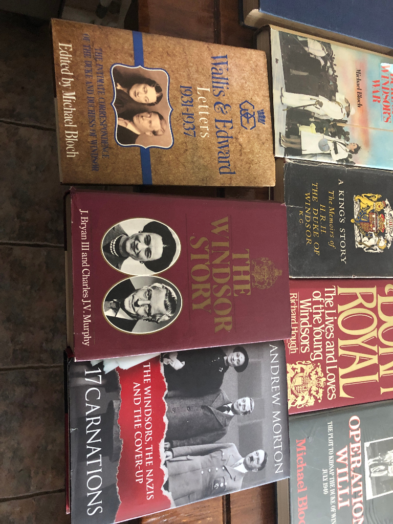 no offers 13 HARDBACK BOOK ON THE WINDSORS ROYAL FAMILY excellent condition see photos for titles