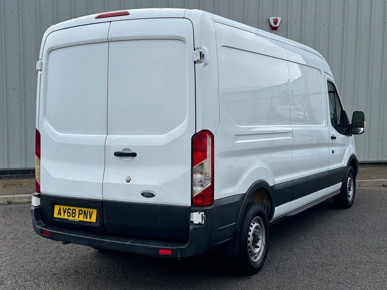 NO VAT 2018 68 FORD TRANSIT L3 H2 2.0 TDCI 130 TURBO DIESEL VAN * NEW WET BELT