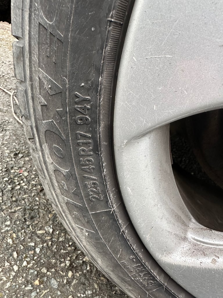 17” Vw Golf Monzo alloys 