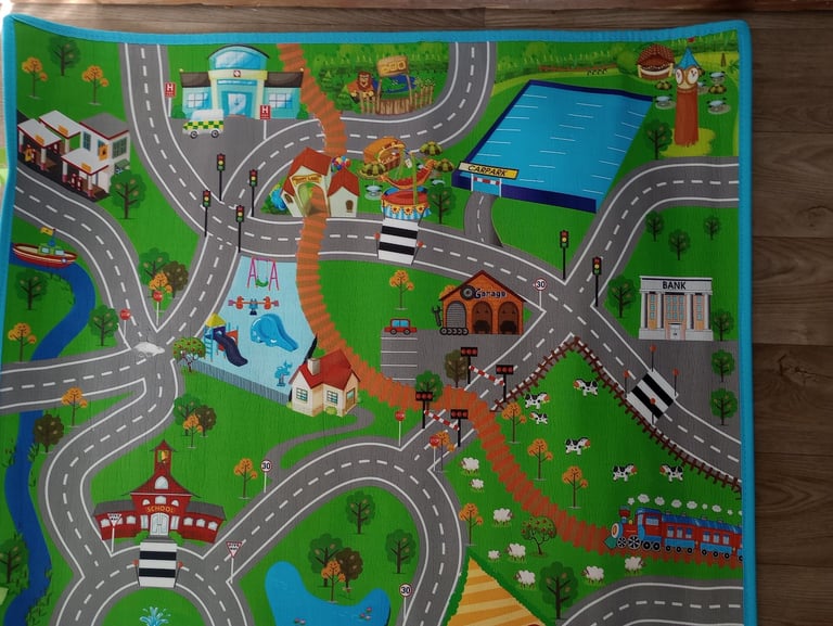 Play road mat 