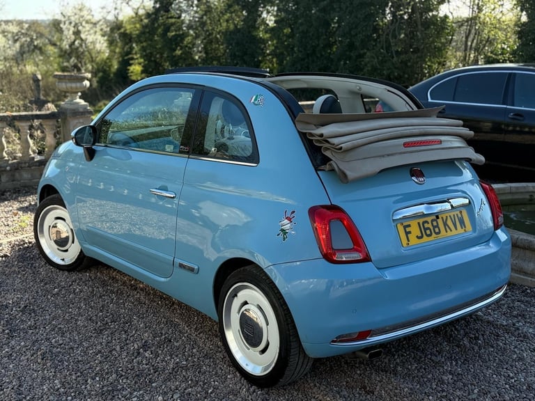2018 Fiat 500 12 Spiaggina 2dr CONVERTIBLE Petrol Manual