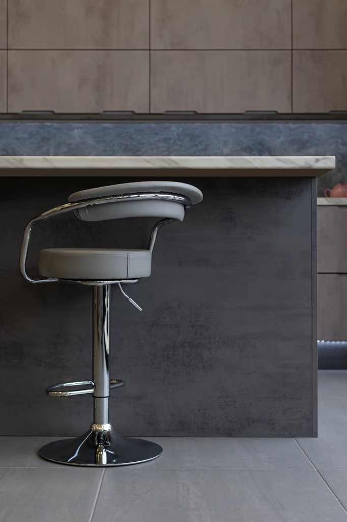 Fitted Kitchen Cabinets-Units-Carcass - Dark or Light Concrete Handleless Doors (Brand New)