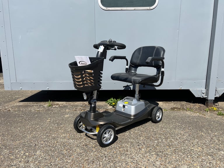 💥 New Ultra Lightweight Lithium Illusion Mobility Scooter Car Boot Folding Transportable Warranty💥