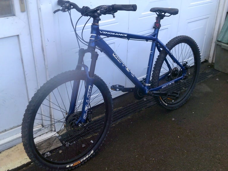 image for CARRERA ALUMINIUM BIKE WITH 26" WHEELS  21 GEARS FULL DISC BRAKES & F/SUSPENSION 