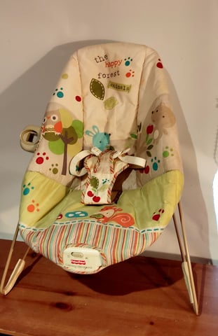 Fisher price woodsy friends bouncer hot sale