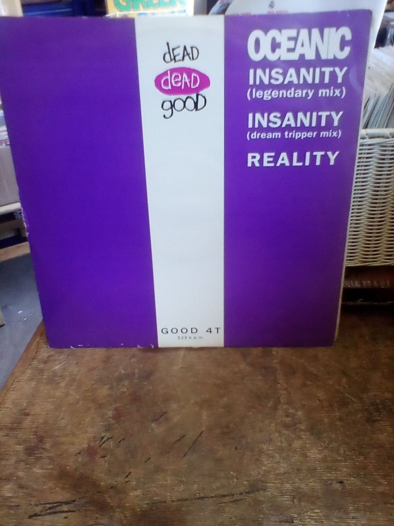 image for OCEANIC ,INSANITY,. 12 INCH VINYL, E.P.