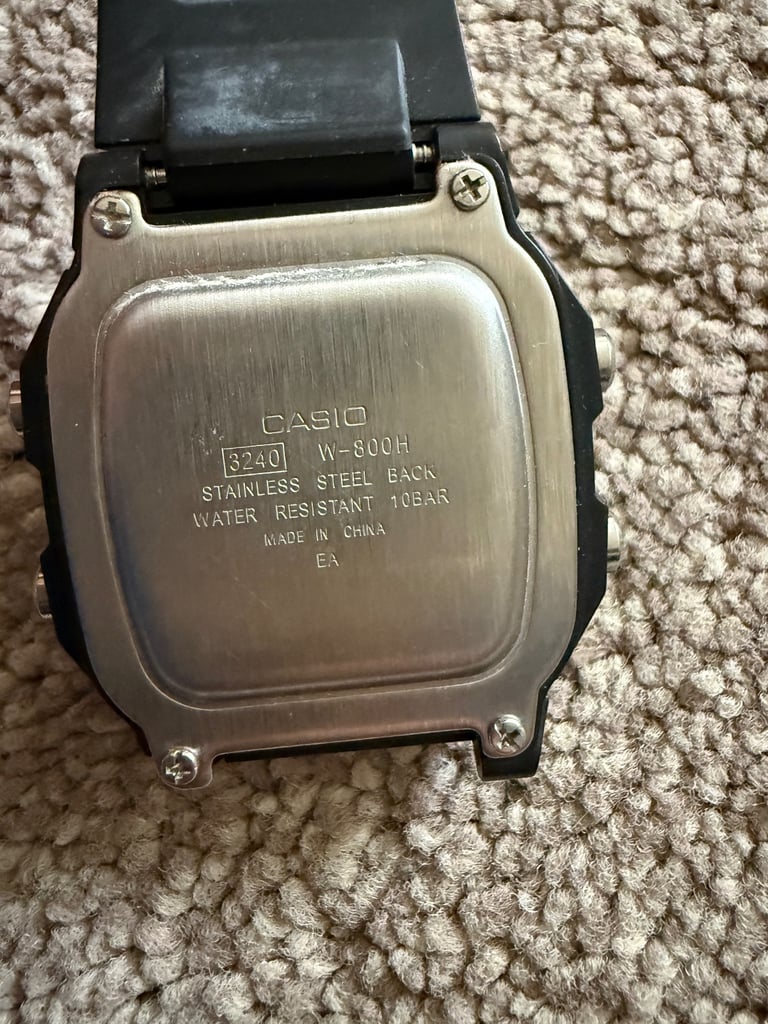Original Casio Collection W-800H 3240 Watch