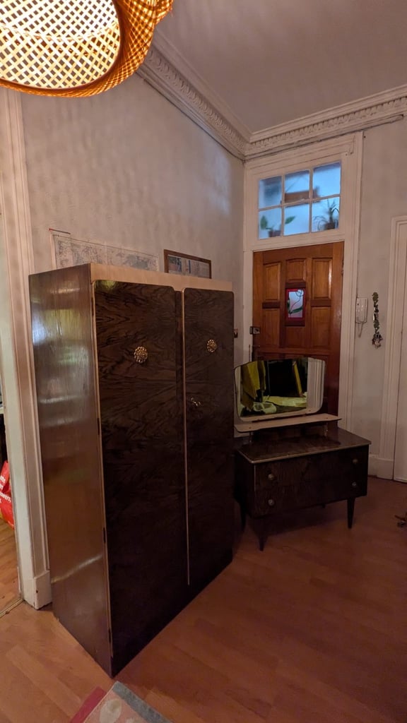 image for Mid-Century Wardrobe and Vanity Set