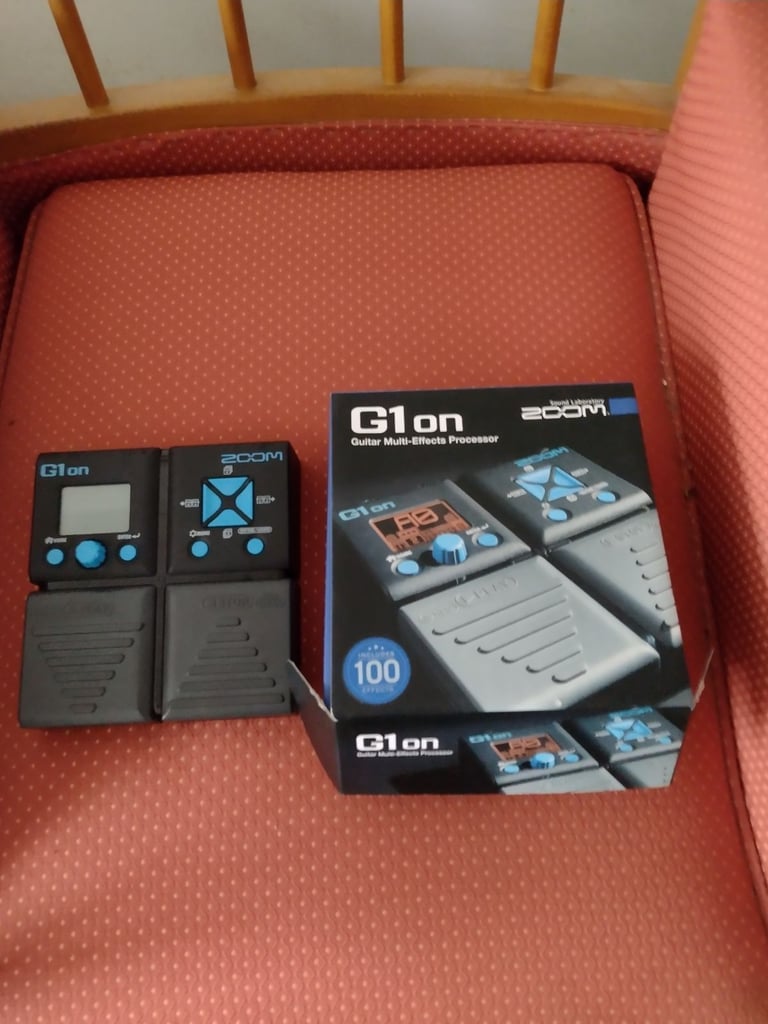 image for Zoom G1on guitar pedal