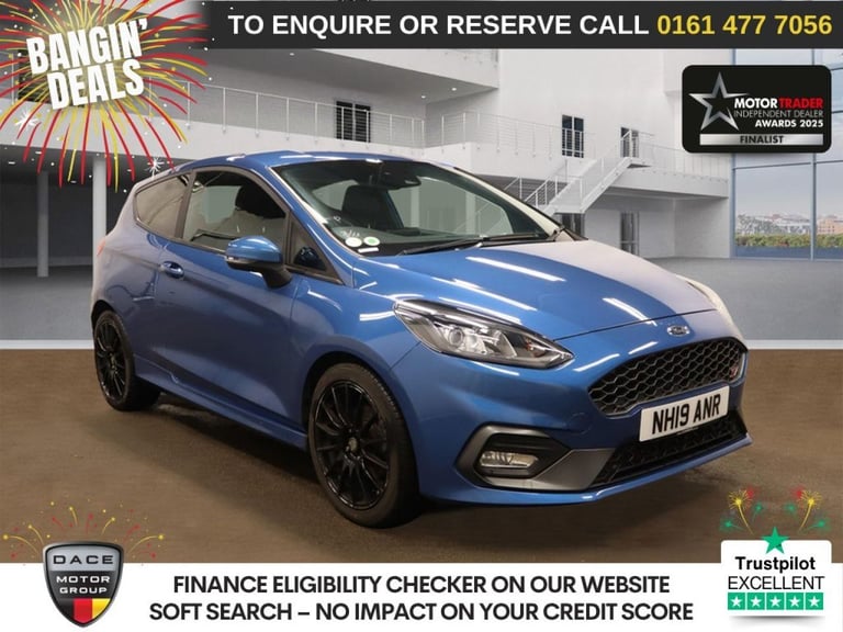 2019 Ford Fiesta 1.5 EcoBoost ST-2 3dr HATCHBACK PETROL Manual