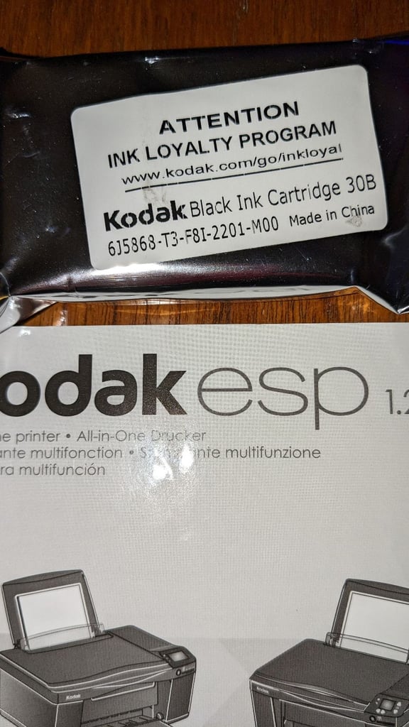 image for Kodak all in one printer scanner photocopies 