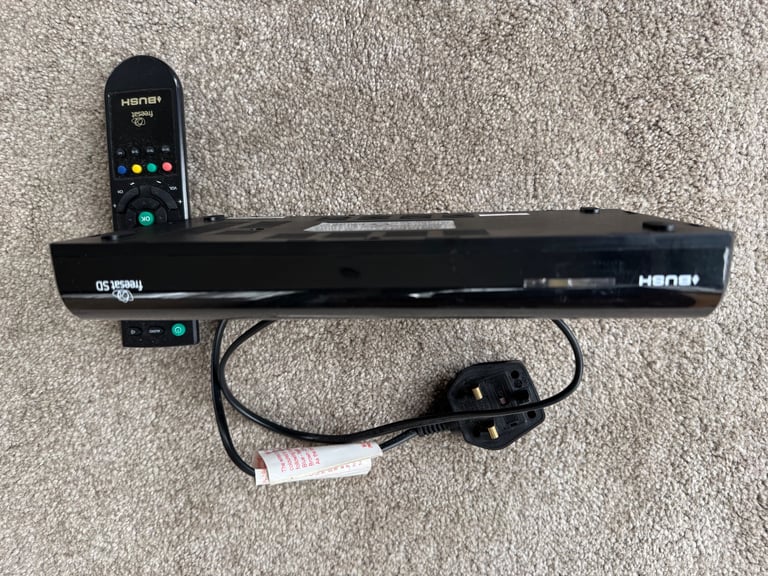 Bush BFSAT02SD Freesat SD Digital Satellite TV Receiver with Remote