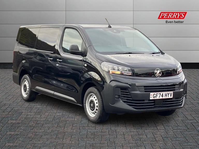 2024 Vauxhall Vivaro 2.0 Turbo D 145 Prime H1 Van Van Diesel Manual