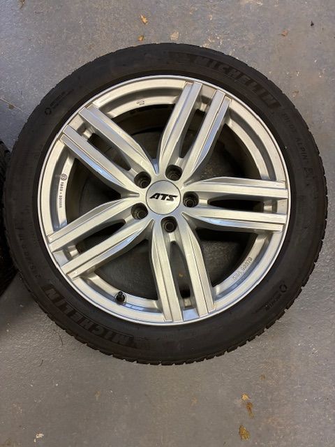 Wheels for Audi A4 with Michelin Winter Tyres
