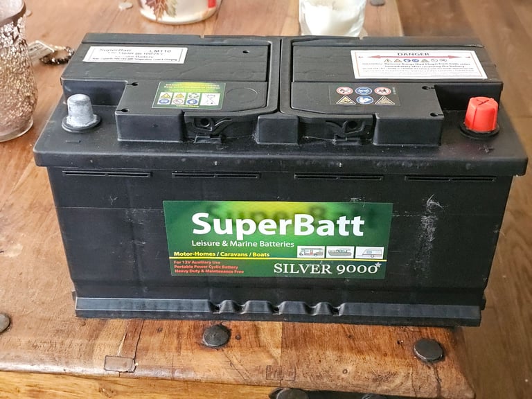SuperBatt LM110 12v 110Ah Leisure Battery 