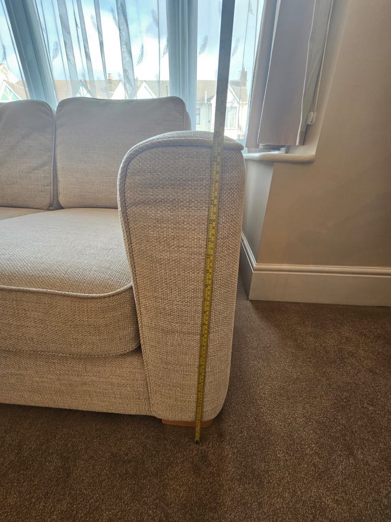 Furniture Village Cream sofas x 2 