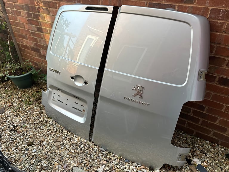 image for Peugeot Expert rear doors in Silver 