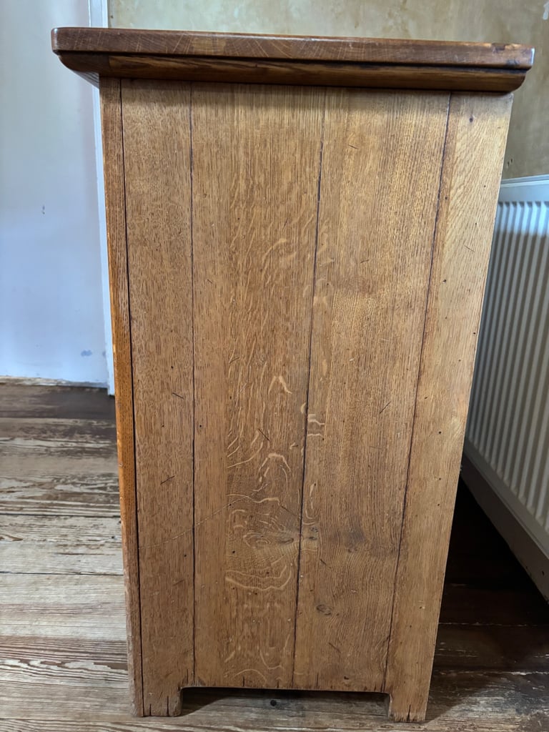 Solid Oak Sideboard – Made in France (“Châtaigne”)