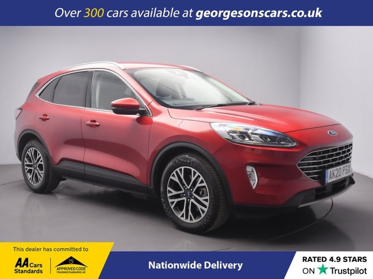 2020 Ford Kuga 2.5 EcoBoost Duratec 14.4kWh Titanium SUV 5dr Petrol Plug-in Hybrid CVT Eur HATCHB...