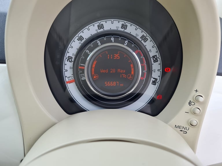 2014 Fiat 500 1.2 Lounge 3dr [Start Stop] EU6 HATCHBACK Petrol Manual