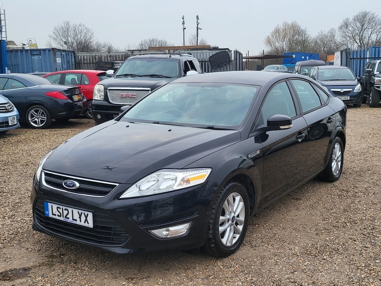2012 FORD MONDEO 1.6 TDCi ECO ZETEC 5dr [Start Stop] BLACK £35 A YEAR ROAD TAX 