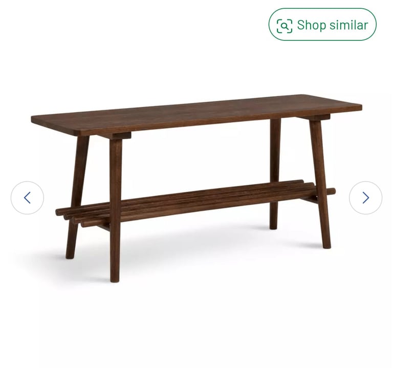 Habitat storage bench, never used