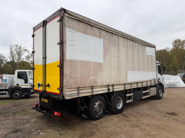 Mercedes-Benz ANTOS [Phone number removed]ton Curtian side truck 6x2 