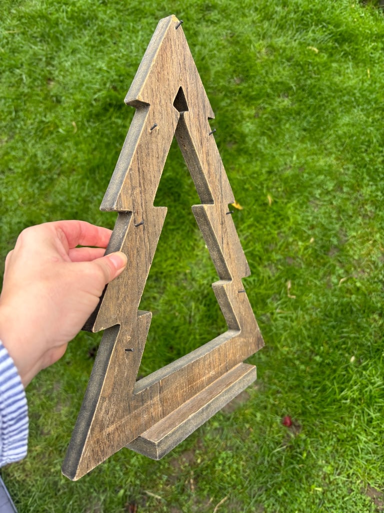 image for Wooden Christmas tree decoration 