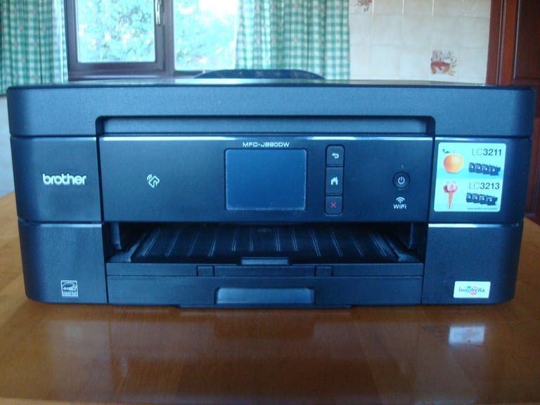 Brother MFC-J890DW Compact Wireless Inkjet Printer/Scanner/Photocopier
