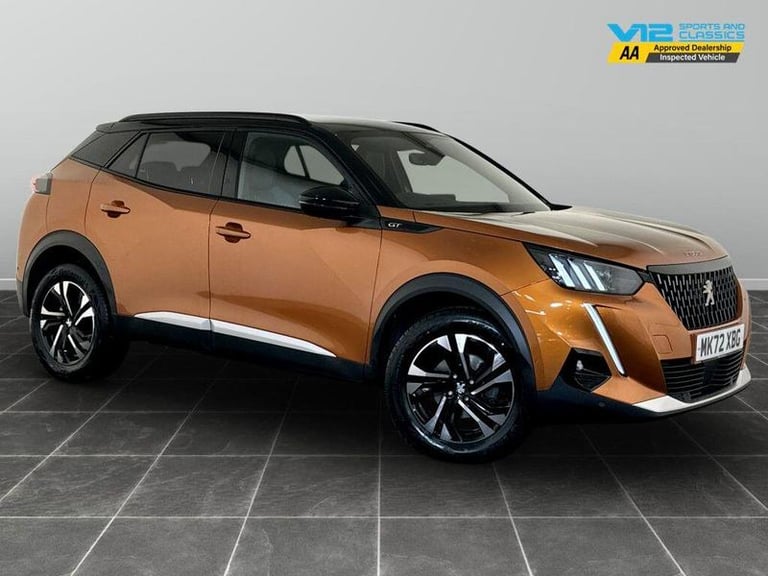 2022 Peugeot 2008 1.2 PureTech GT Euro 6 (s/s) 5dr Manual SUV Petrol Manual
