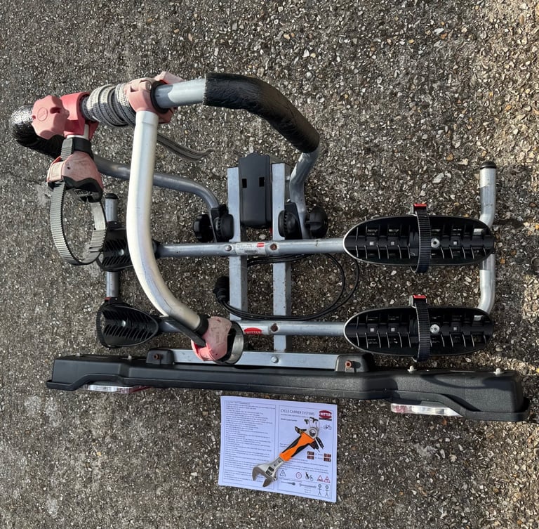 Witter zx200 two 2 bike tow bar towbar bike rack cycle carrier tilting Thule