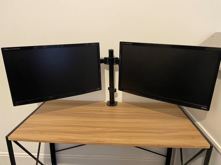 image for 2 x HDMI Monitors and stand. 