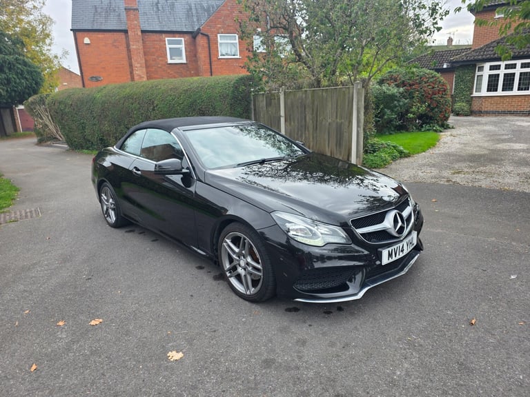 2014 Mercedes-Benz E Class E250 CDI AMG Sport 2dr 7G-Tronic CONVERTIBLE Diesel Automatic