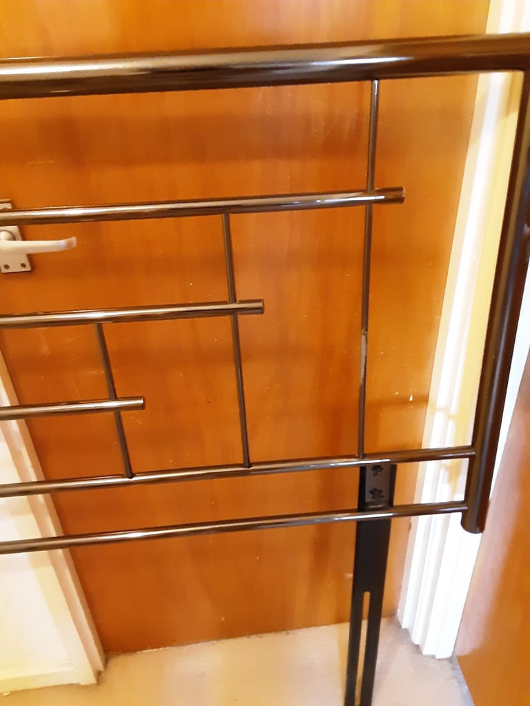 Double Metal Headboard