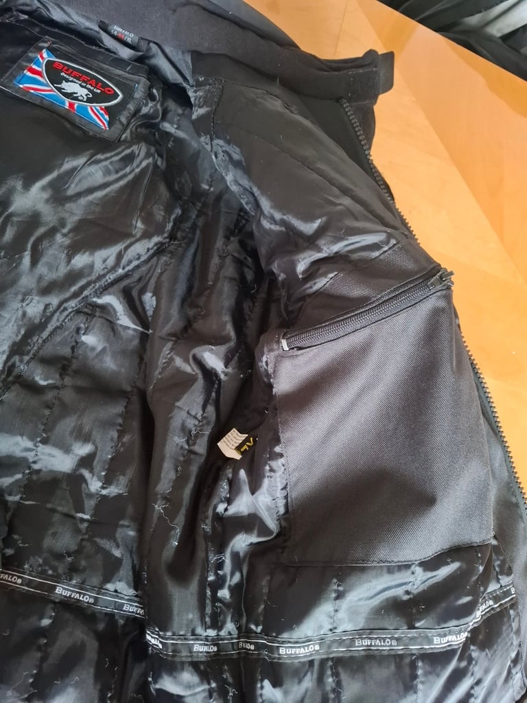 Mens textile motorbike jacket 44/XL