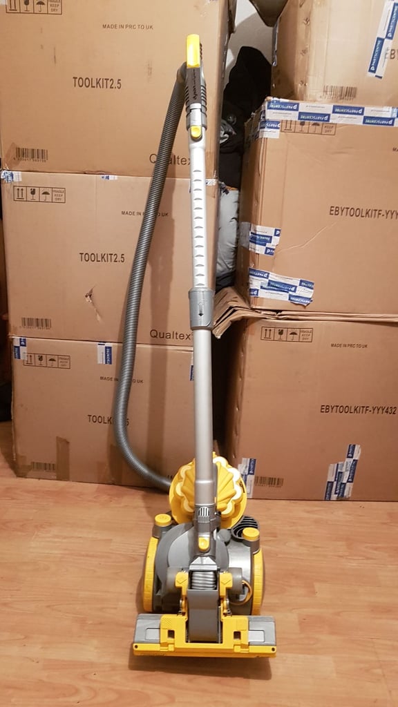 image for yellow Dyson Dc08 pull along hoover Cylinder vacuum cleaner bagless tools 1 week gua
