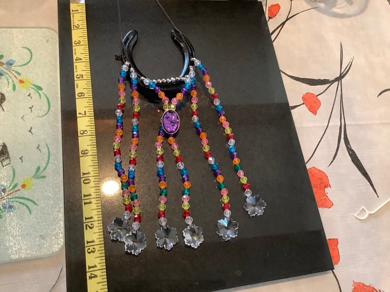 BESPOKE, hand made, genuine Pony shoe decor. BARGAIN price thanks ☺️ 