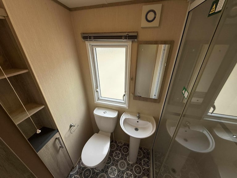 2 Bed Static Caravan - DG, CH, French Doors, Ensuite - Offsite Sale for Own Land
