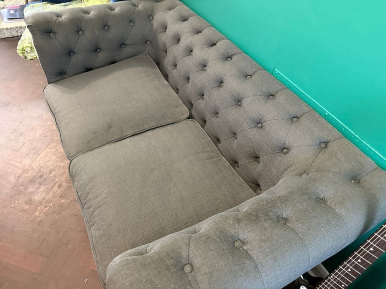 Fabric sofa 3+2 ready for collection