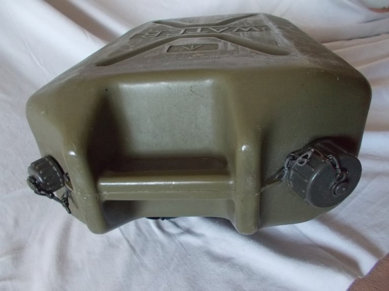 British Army Indestructible camper camping Water container 20 litre