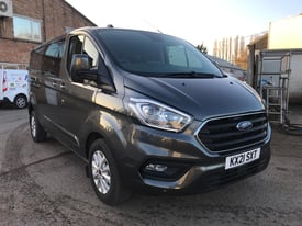 Ford Transit Custom Limited Double Cab in Van 2.0TDCi 170PS AUTO Magnetic Grey