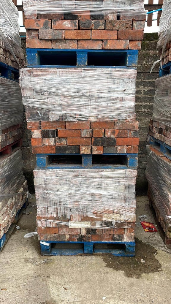 Bangor Blue slates chimney pot's granite step kerbs scill cobblestone roof ridge floor tiles  