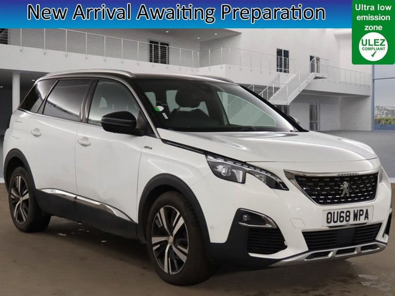 image for 2018 Peugeot 5008 2.0 BlueHDi GT Line SUV 5dr Diesel EAT Euro 6 (s/s) (180 ps) Diesel Automatic