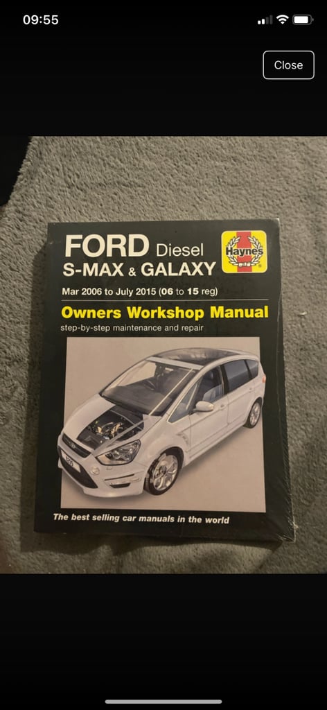 image for Smax owners manual